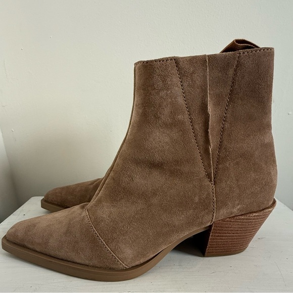 NWOB Rag & Bon Dart Suede Tan Brown Camel Taupe Ankle Boot Bootie Pointed Toe 10 - Picture 11 of 15